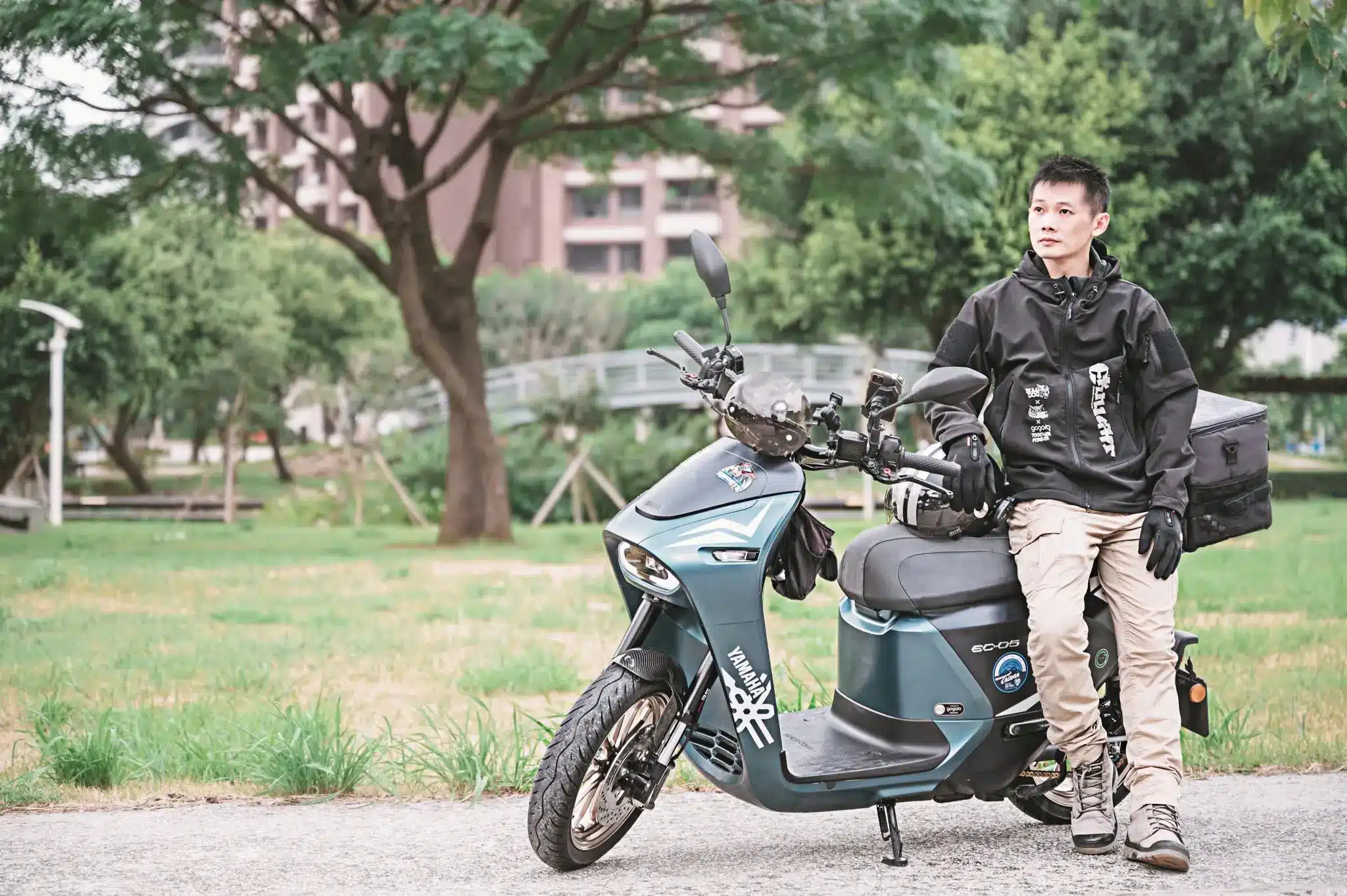 喵爸騎車跑南桃園